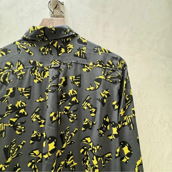 Banana Republic Silk Shirt Size S 100% Silk Luxe Statementcore - Picture 6 of 11